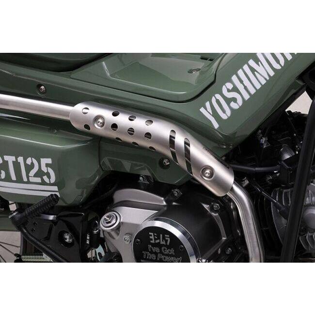 YOSHIMURA ヨシムラ 機械曲 GP-MAGNUMサイクロン TYPE-UP EXPORT SPEC 政府認証 タイプ：SSF（サテンフィニッシュカバー）／重量（STD4.8kg）：3.1kg CT125の画像