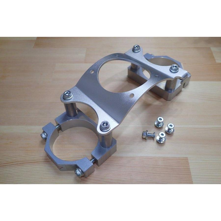 工房きたむら コウボウキタムラ スタビライザーセット ボディカラー：白 / スタビライザーブレイスカラー：アルミ色 セロー250 YAMAHA ヤマハ サスペンション | 工房きたむら