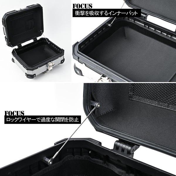 HARDWORX ハードワークス ケース＆キャリアセット 25L カラー：ブラック Monkey125 HONDA ホンダ トップケース・テールボックス 車体用バッグ・ケース | ブランド登録なし | 14