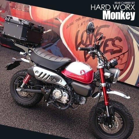 HARDWORX ハードワークス ケース＆キャリアセット 25L カラー：ブラック Monkey125 HONDA ホンダ トップケース・テールボックス 車体用バッグ・ケース | ブランド登録なし | 04