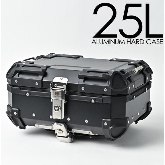 HARDWORX ハードワークス ケース＆キャリアセット 25L カラー：ブラック Monkey125 HONDA ホンダ トップケース・テールボックス 車体用バッグ・ケース | ブランド登録なし | 06