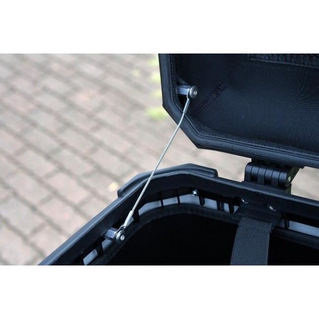 HARDWORX ハードワークス アルミトップケース 36L カラー：ブラック 