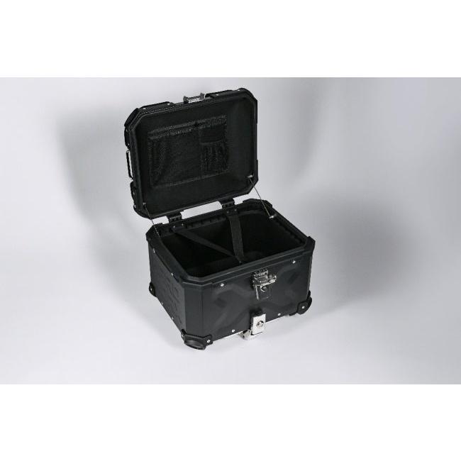 HARDWORX ハードワークス アルミトップケース 45L カラー：ブラック 