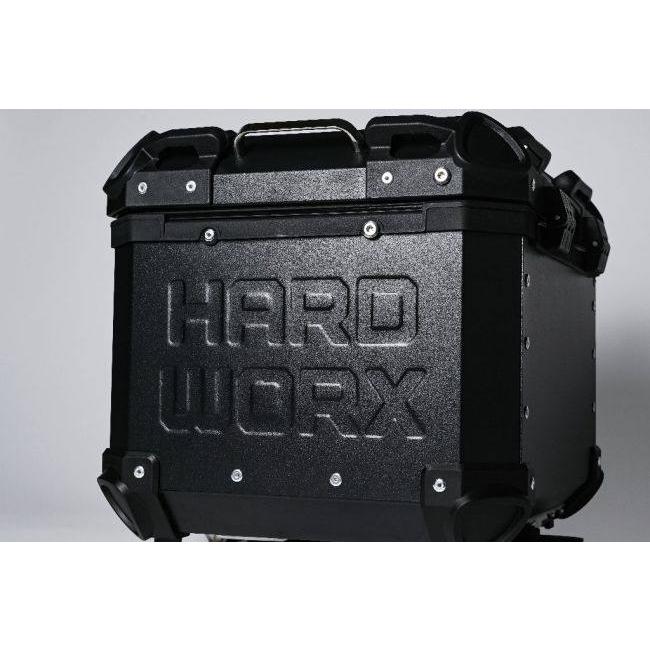 HARDWORX ハードワークス アルミトップケース 55L カラー：ブラック
