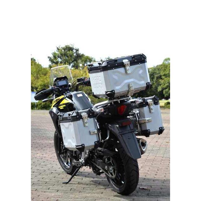 HARDWORX ハードワークス アルミトップケース 55L カラー：ブラック 
