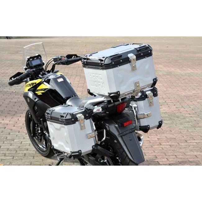 HARDWORX ハードワークス アルミトップケース 55L カラー：ブラック 