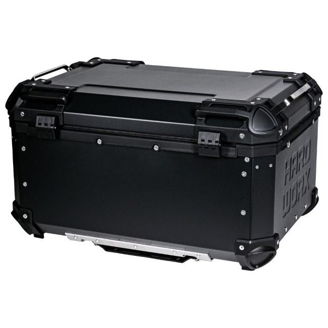 HARDWORX ハードワークス アルミトップケース 65L カラー：ブラック  