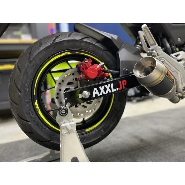 AXXL アクセル 12インチ STD2 カスタム リムステッカー カラー：蛍光グリーン リムステッカー・リムストライプ 外装 |  | 01