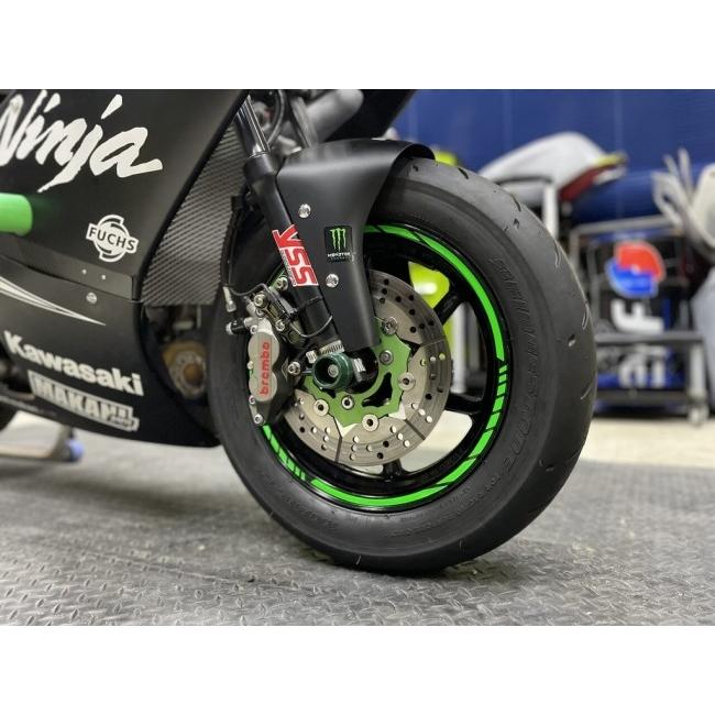 AXXL アクセル 12インチ STD5 カスタム リムステッカー カラー：ブルー リムステッカー・リムストライプ 外装 |  | 02