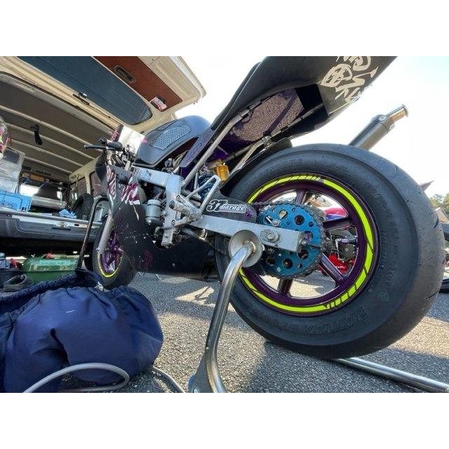 AXXL アクセル 12インチ STD5 カスタム リムステッカー カラー：鏡面シルバー リムステッカー・リムストライプ 外装 |  | 05