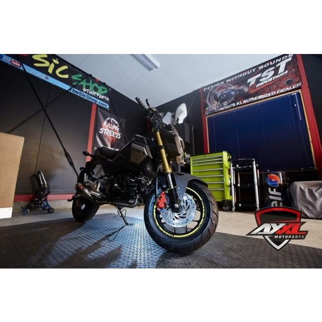 AXXL アクセル 12インチ STD5 カスタム リムステッカー カラー：鏡面シルバー リムステッカー・リムストライプ 外装 |  | 06