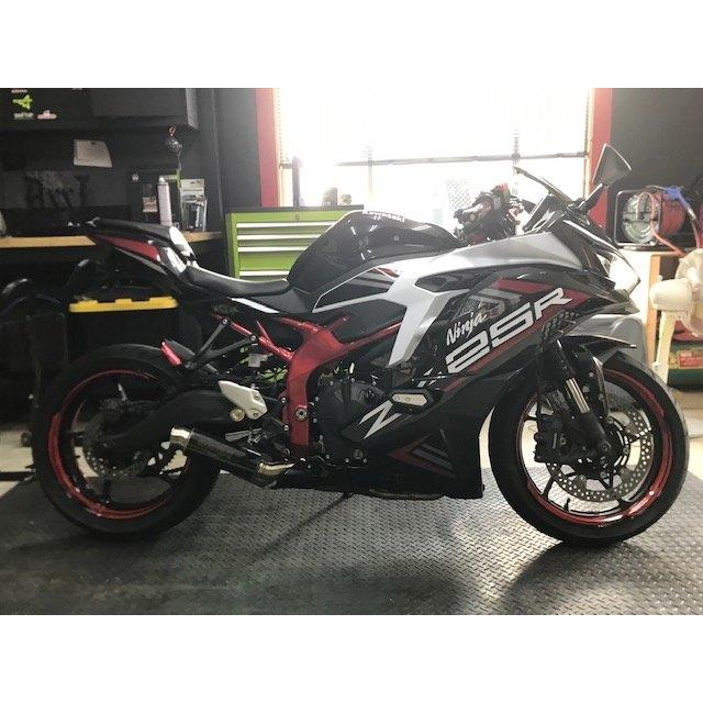 AXXL アクセル 17インチ STD2-F カスタム リムステッカー カラー：蛍光レッド リムステッカー・リムストライプ 外装 |  | 02