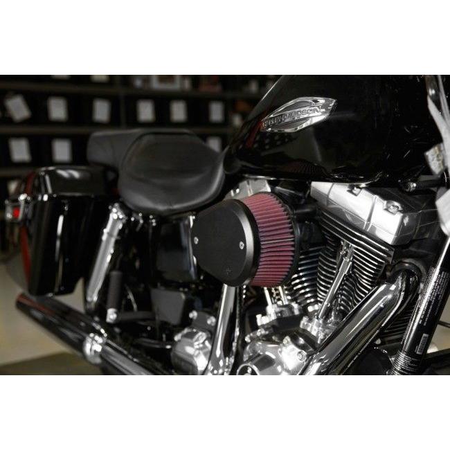 K&N ケイアンドエヌ インテークキット FLARE カラー：ブラック SOFTAIL DYNA TOURING HARLEY-DAVIDSON ハーレーダビッドソン エアクリーナーキット_2