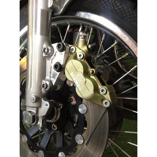 SPEED SHOP ITO スピードショップイトウ スポークホイール／MK2系フォーク／320mmローター用ブレンボ40mmサポートキット KZ1000 Z750D Z650 KAWASAKI カワサキ | スピードショップイトウ | 02