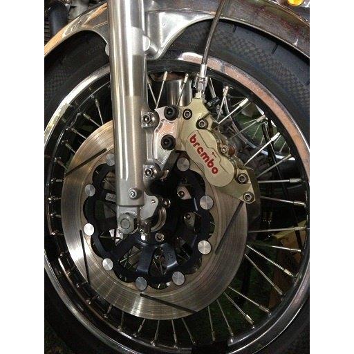 SPEED SHOP ITO スピードショップイトウ スポークホイール／MK2系フォーク／320mmローター用ブレンボ40mmサポートキット KZ1000 Z750D Z650 KAWASAKI カワサキ | スピードショップイトウ | 04