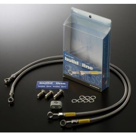 GOODRIDGE グッドリッジ ビルドアライン リア 車種別ボルトオン ブレーキホースキット フィッティングタイプ：ステンレス／ホースカラー：クリア Ninja1000 SX_1