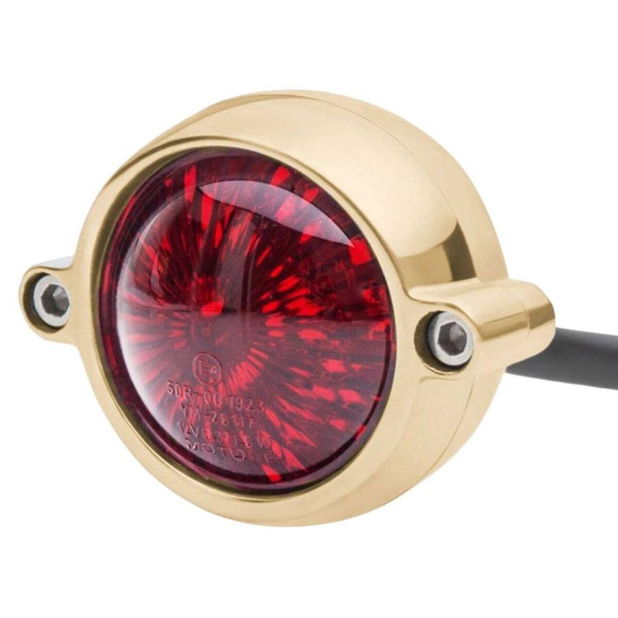 Motone Customs モートーンカスタムズ LEDテールライト ELDORADO カラー：ブラス テールランプ 灯火類 電装系 | ブランド登録なし