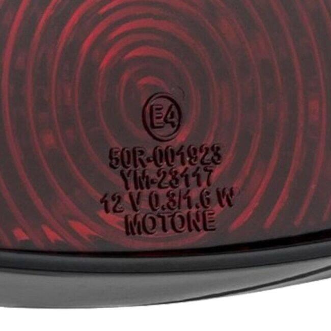 Motone Customs モートーンカスタムズ LEDテールライト ELDORADO カラー：ブラス テールランプ 灯火類 電装系 | ブランド登録なし | 09