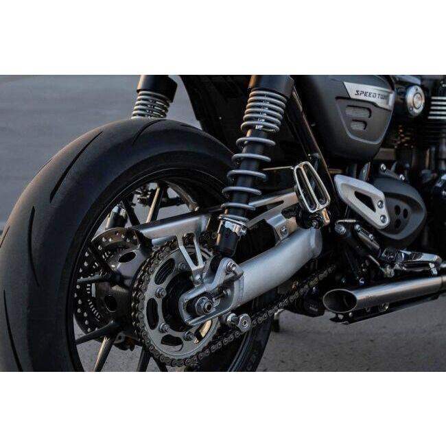 Motone Customs モートーンカスタムズ チェーンガード GLADIUS カラー：ブラッシュ THRUXTON 1200R 1200 SPEED TWIN 1200RS TRIUMPH トライアンフ 外装 | ブランド登録なし | 04