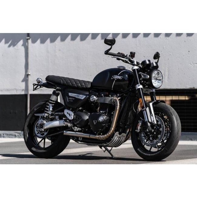 Motone Customs モートーンカスタムズ チェーンガード GLADIUS カラー：ブラッシュ THRUXTON 1200R 1200 SPEED TWIN 1200RS TRIUMPH トライアンフ 外装 | ブランド登録なし | 07