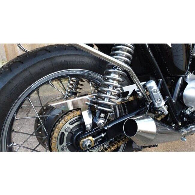 Motone Customs モートーンカスタムズ チェーンガード TANTO カラー：ポリッシュ BONNEVILLE T100 T120 SCRAMBLER 900 SPEED TWIN STREET CUP チェーンカバー | ブランド登録なし | 02
