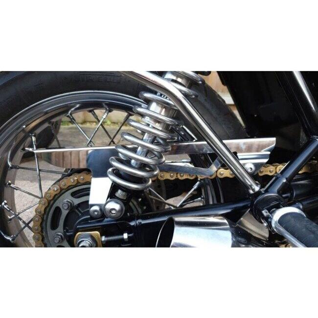 Motone Customs モートーンカスタムズ チェーンガード TANTO カラー：ポリッシュ BONNEVILLE T100 T120 SCRAMBLER 900 SPEED TWIN STREET CUP チェーンカバー | ブランド登録なし | 03