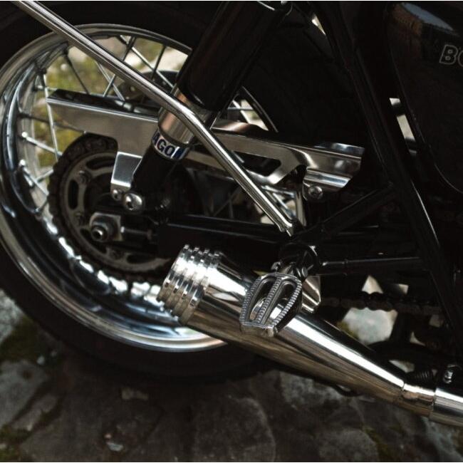 Motone Customs モートーンカスタムズ チェーンガード TANTO カラー：ポリッシュ BONNEVILLE T100 T120 SCRAMBLER 900 SPEED TWIN STREET CUP チェーンカバー | ブランド登録なし | 04