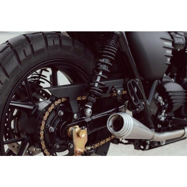 Motone Customs モートーンカスタムズ チェーンガード TANTO カラー：ブラック BONNEVILLE T100 T120 SCRAMBLER 900 SPEED TWIN STREET CUP チェーンカバー | ブランド登録なし | 02