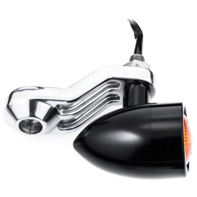 Motone Customs モートーンカスタムズ リアウインカーステー TRILINE リアショックマウント カラー：ブラッシュ TRIUMPH トライアンフ 灯火類 電装系 | ブランド登録なし | 01