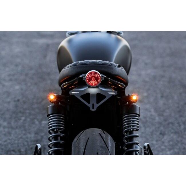 Motone Customs モートーンカスタムズ リアウインカーステー TRILINE リアショックマウント カラー：ブラッシュ TRIUMPH トライアンフ 灯火類 電装系 | ブランド登録なし | 07