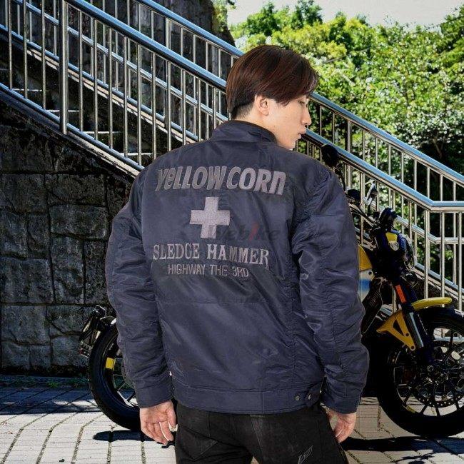 YeLLOW CORN イエローコーン YB-3300 ウインタージャケット MA-1 サイズ：3L ジャケット アパレルの画像