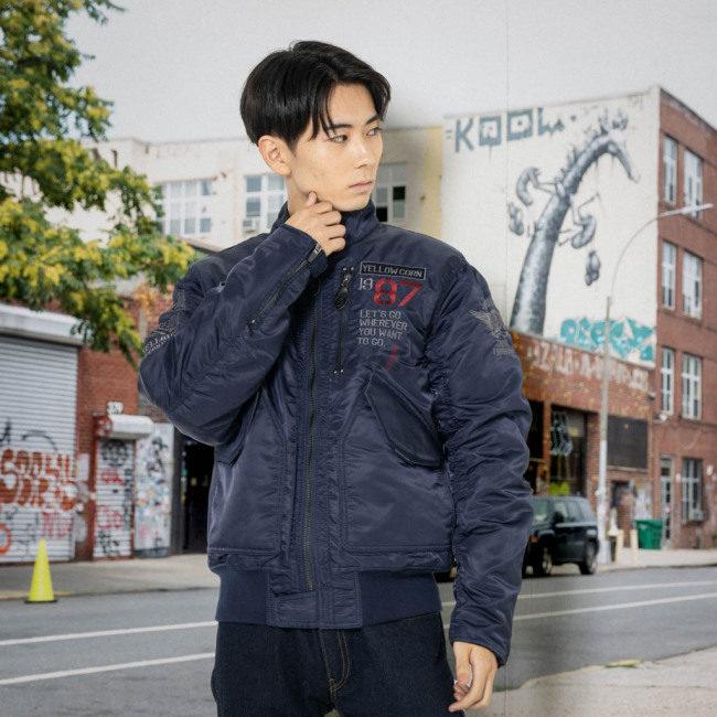 YeLLOW CORN（イエローコーン） YB-3302 ウインタージャケット MA-1