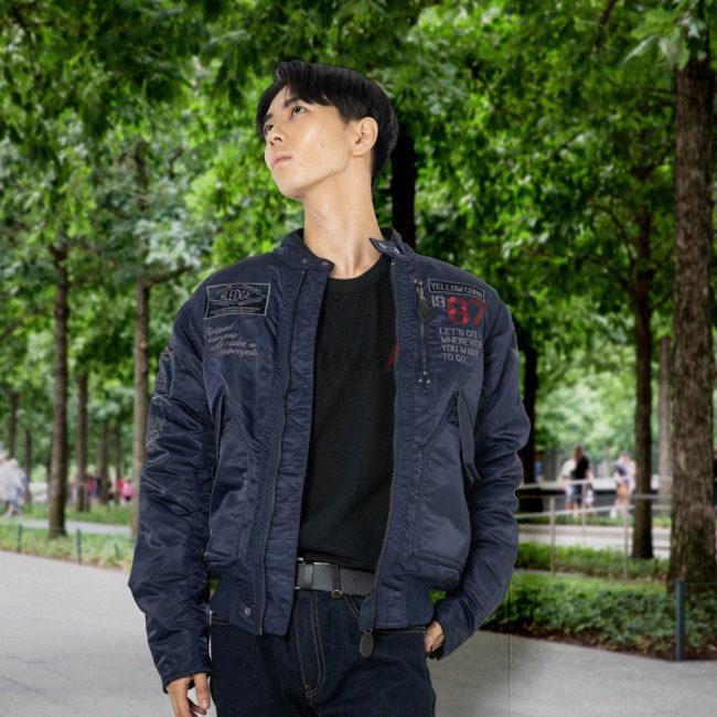 YeLLOW CORN（イエローコーン） YB-3302 ウインタージャケット MA-1