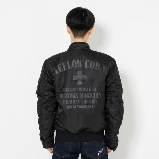 YeLLOW CORN（イエローコーン） YB-3321 ウインタージャケット MA-1