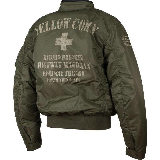 YeLLOW CORN（イエローコーン） YB-3321 ウインタージャケット MA-1