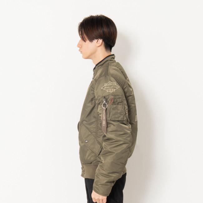 YeLLOW CORN（イエローコーン） YB-3321 ウインタージャケット MA-1