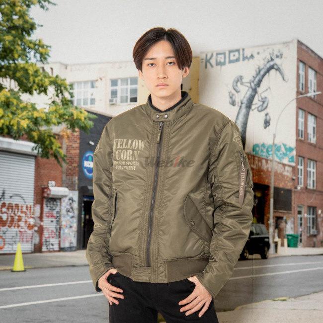 当時物⭐︎YELLOWCORN イエローコーンMA-1ジャケット YeLLOW CORN（イエローコーン） YB-3321 ウインタージャケット MA-1