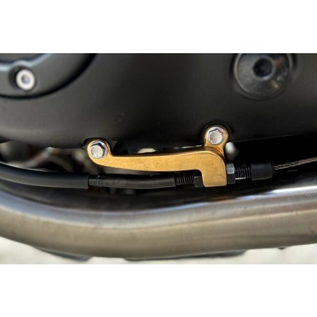 Motone Customs モートーンカスタムズ クラッチケーブルガイド STILO カラー：ブラス TRIUMPH トライアンフ クラッチケーブルホルダー 駆動系 | ブランド登録なし | 02