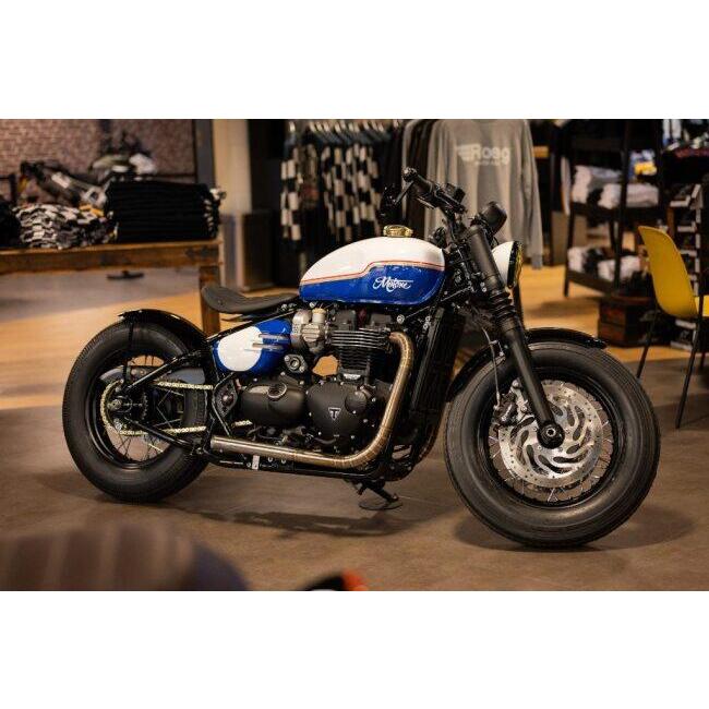 Motone Customs モートーンカスタムズ ジェネレーターバッジ Motoneロゴ カラー：ブラック TRIUMPH トライアンフ その他汎用外装部品・ドレスアップパーツ 外装 | ブランド登録なし | 06