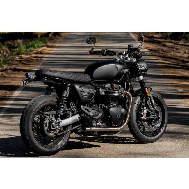 Motone Customs モートーンカスタムズ ジェネレーターバッジ Motoneロゴ カラー：ブラック TRIUMPH トライアンフ その他汎用外装部品・ドレスアップパーツ 外装 | ブランド登録なし | 07