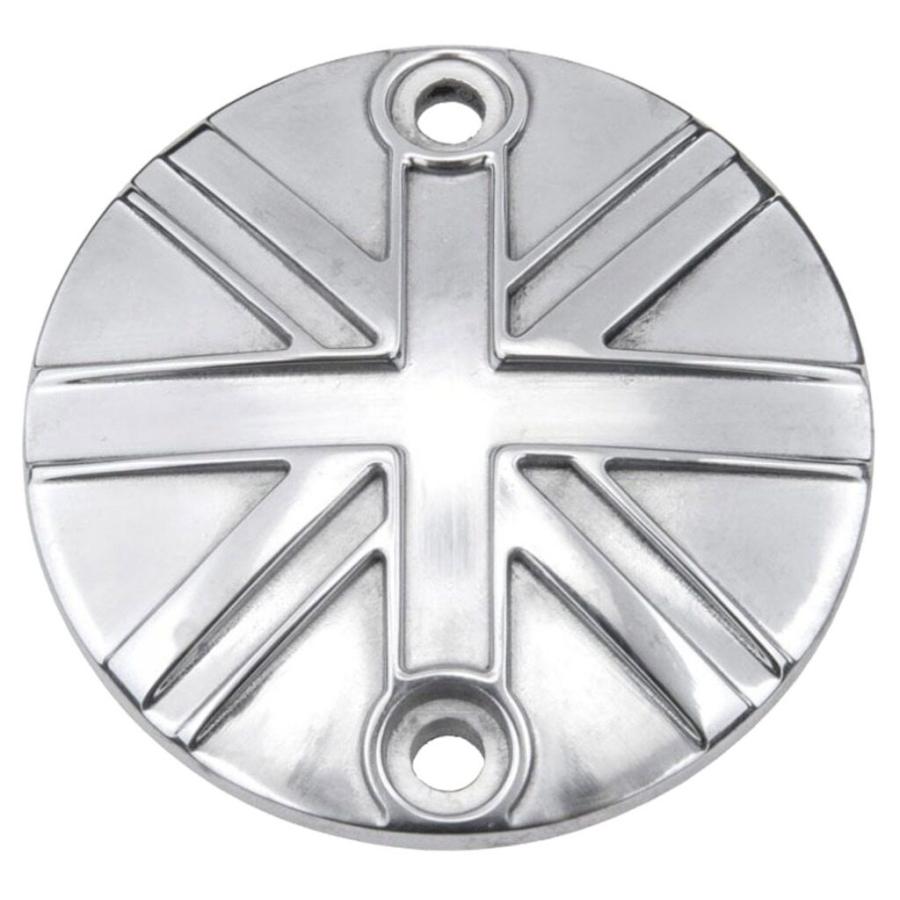 Motone Customs モートーンカスタムズ ジェネレーターバッジ ユニオンジャック カラー：ポリッシュ TRIUMPH トライアンフ 外装 | ブランド登録なし