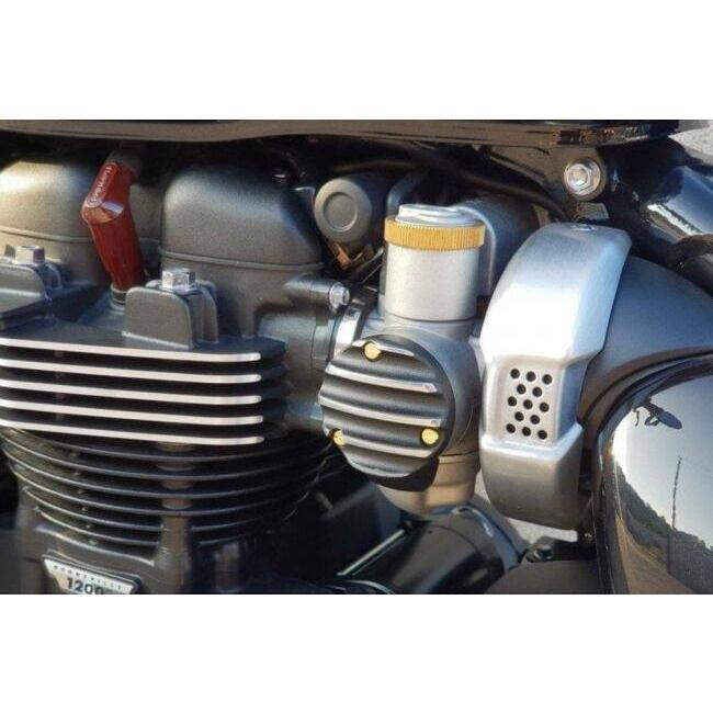 Motone Customs モートーンカスタムズ スロットルボディカバー リブ
