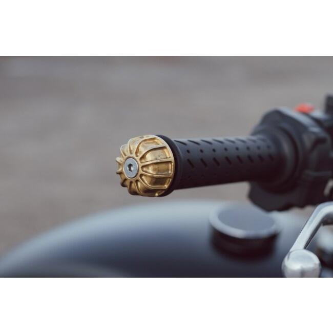 Motone Customs モートーンカスタムズ バーエンド GEMINI カラー：ブラス TRIUMPH トライアンフ ハンドル | ブランド登録なし | 01