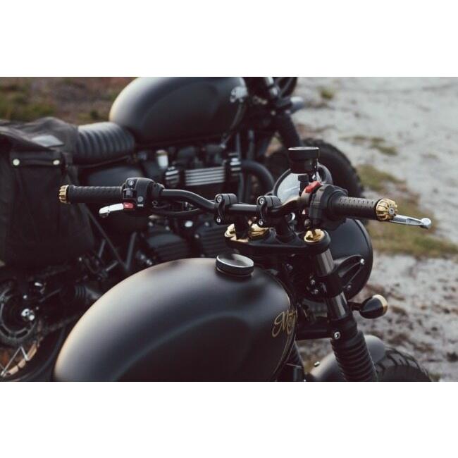 Motone Customs モートーンカスタムズ バーエンド GEMINI カラー：ブラス TRIUMPH トライアンフ ハンドル | ブランド登録なし | 06