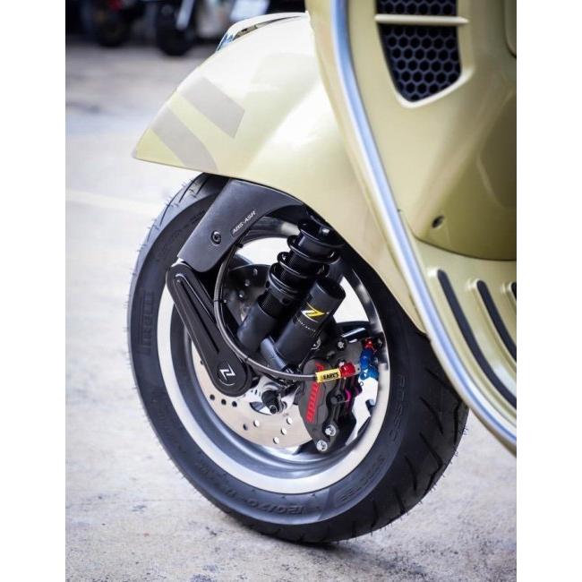 frando フランド ブレーキキャリパー 4ポット 30/34mm カラー：ブラック Primavera150 Sprint150 GTS 946 Runner Vespa ベスパ GILERA ジレラ キャリパー_10
