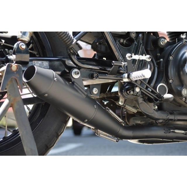 AN-BU アンブ フルエキマフラー2in1 W800 KAWASAKI カワサキ フル