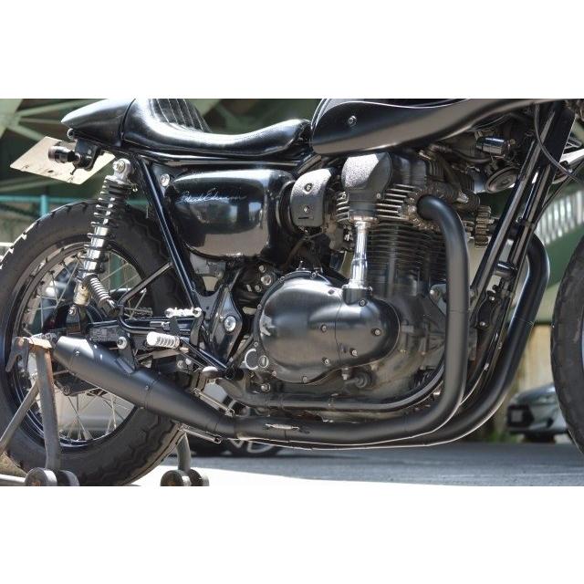 AN-BU アンブ フルエキマフラー2in1 W800 KAWASAKI カワサキ フル