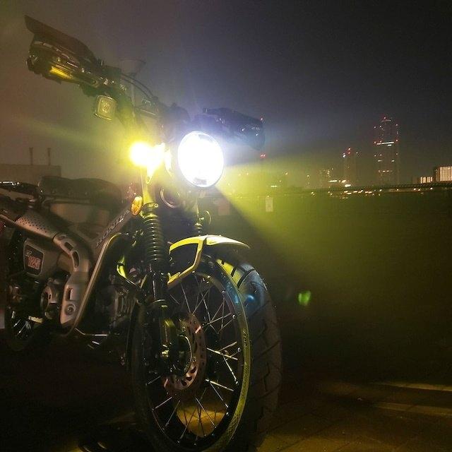 kemeko ケメコ MOTOWOLF プロジェクターフォグランプ ハンターライトMDL5004 ハンターカブ HONDA ホンダ フォグランプ 灯火類 電装系 | KEMEKO | 11