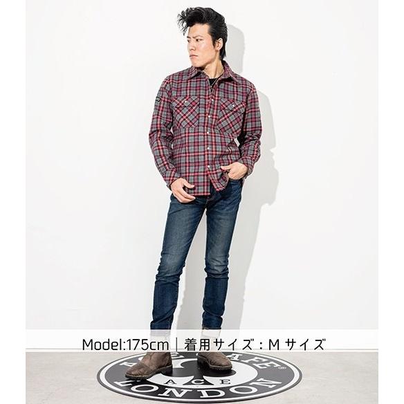 ACE CAFE LONDON エースカフェロンドン Windblock Warm Shirt [ウインドブロック ウォームシャツ] サイズ：S カジュアルシャツ・ポロシャツ アパレル_2