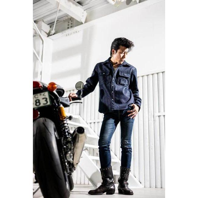ACE CAFE LONDON エースカフェロンドン Windblock Warm Shirt [ウインドブロック ウォームシャツ] サイズ：S カジュアルシャツ・ポロシャツ アパレルの画像